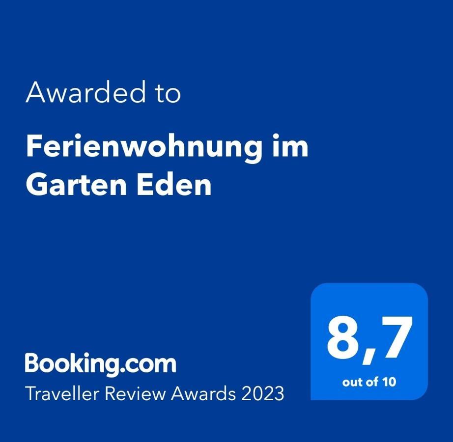Ferienwohnung Im Garten Eden Grünberg Exterior foto